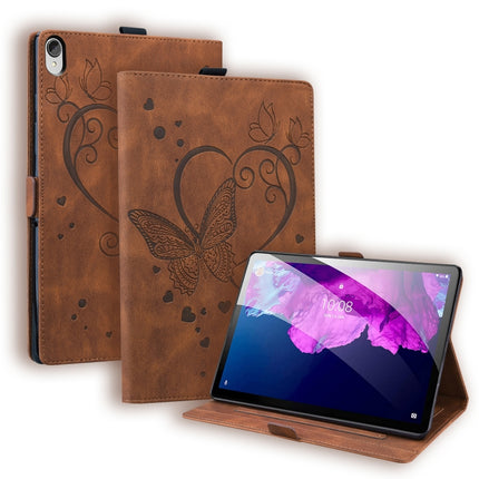 Love Butterfly Pattern Horizontal Flip Leather Case with Holder, For Lenovo Tab M10 10.1 inch, For Lenovo Tab M8(HD) / M8(FHD) TB-8505F, For Lenovo Tab M10 HD (Gen 2) 2020 10.1 TB-X306F, For Lenovo Tab P11 TB-J606F