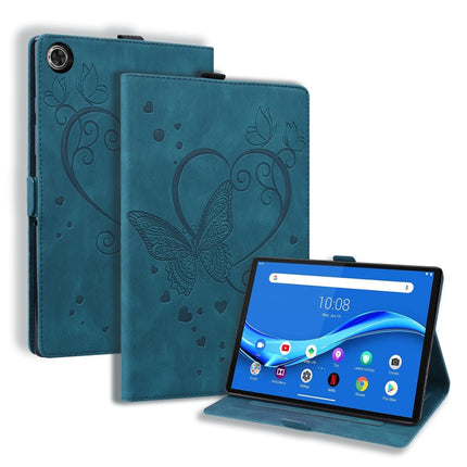 Love Butterfly Pattern Horizontal Flip Leather Case with Holder, For Lenovo Tab M10 Plus TB-X606F TB-X606X