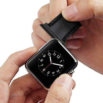 2 PCS Watchbands Stainless Steel Acoustic Ear Connector, Width: 20mm For Apple Watch Series 6 & SE & 5 & 4 40mm / 3 & 2 & 1 38mm, Width: 20mm For Apple Watch 40mm / 38mm