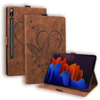 For Samsung Galaxy Tab S8 / Galaxy Tab S7 T870 SM-T875 SM-T876B / Brown