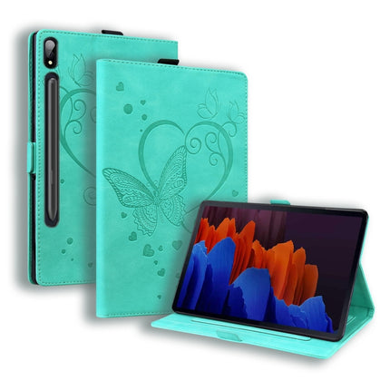 Love Butterfly Pattern Horizontal Flip Leather Case with Holder, For Samsung Galaxy Tab A7 Lite T220 T225, For Samsung Galaxy Tab S8 / Galaxy Tab S7 T870 SM-T875 SM-T876B, For Samsung Tab S7+ T970 T976B                                                  ...