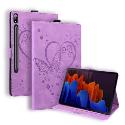 Love Butterfly Pattern Horizontal Flip Leather Case with Holder, For Samsung Galaxy Tab A7 Lite T220 T225, For Samsung Galaxy Tab S8 / Galaxy Tab S7 T870 SM-T875 SM-T876B, For Samsung Tab S7+ T970 T976B                                                  ...