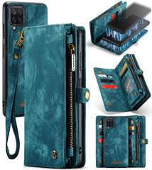 CaseMe Detachable Multifunctional Horizontal Flip Leather Case, with Card Slot & Holder & Zipper Wallet & Photo Frame, For Samsung Galaxy A12, For Samsung Galaxy A32 5G
