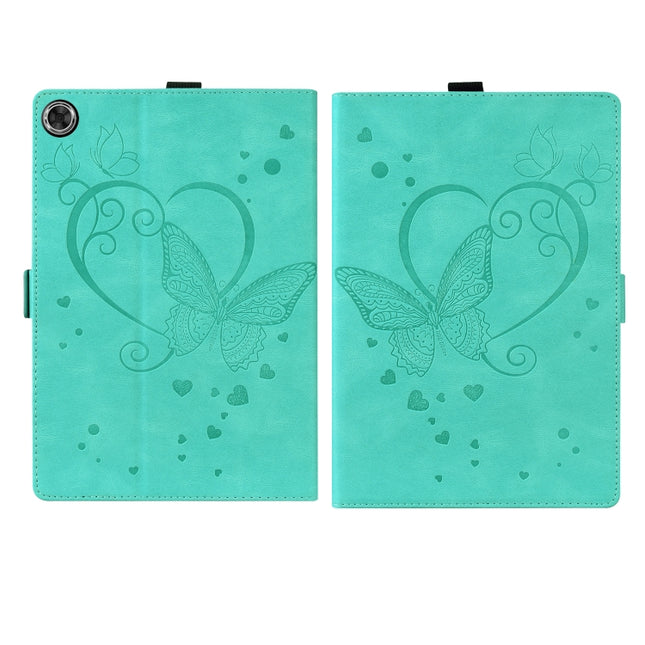 Love Butterfly Pattern Horizontal Flip Leather Case with Holder, For Huawei MediaPad C5 / M5 10.1, For Huawei MediaPad M5 Lite 8 / Honor Tab 5