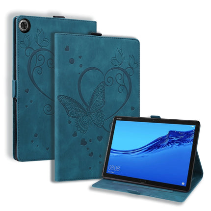 Love Butterfly Pattern Horizontal Flip Leather Case with Holder, For Huawei MediaPad C5 / M5 10.1, For Huawei MediaPad M5 Lite 8 / Honor Tab 5