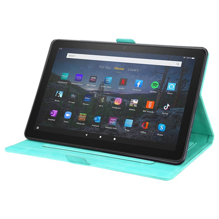 Love Butterfly Pattern Horizontal Flip Leather Case with Holder & Sleep / Wake-up Function, For Amazon Fire HD 8 (2015/2016/2017/2018), For Amazon Fire HD 8 (2020), For Amazon Fire HD 10 Plus (2021) / HD 10 (2021)