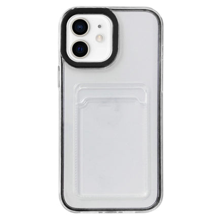 Full-coverage 360 Clear PC + TPU Shockproof Protective Case with Card Slot, For iPhone 12 mini, For iPhone 12 / 12 Pro, For iPhone 12 Pro Max, For iPhone 11 Pro
