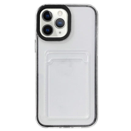 Full-coverage 360 Clear PC + TPU Shockproof Protective Case with Card Slot, For iPhone 12 mini, For iPhone 12 / 12 Pro, For iPhone 12 Pro Max, For iPhone 11 Pro