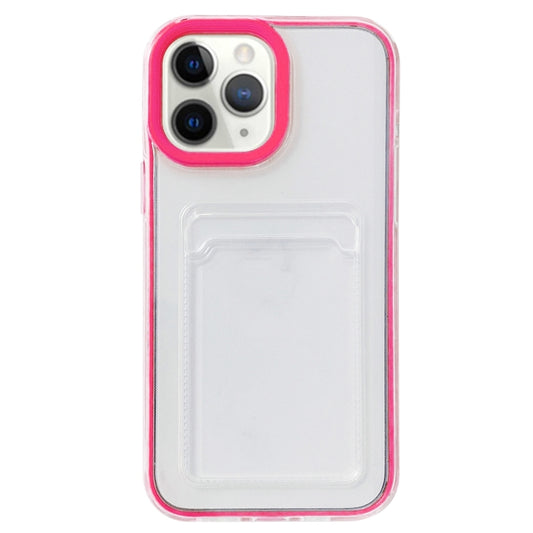 Full-coverage 360 Clear PC + TPU Shockproof Protective Case with Card Slot, For iPhone 11 Pro Max