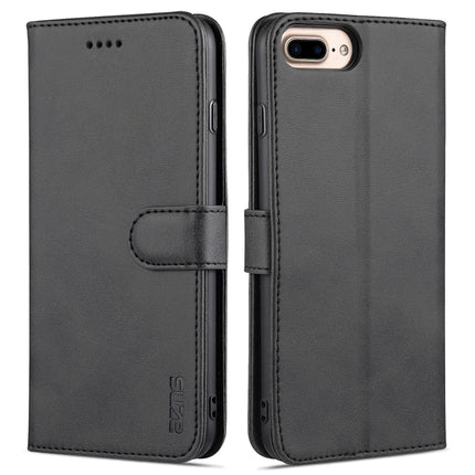 AZNS Skin Feel Calf Texture Horizontal Flip Leather Case with Card Slots & Holder & Wallet, For iPhone 6, For iPhone 7 Plus / 8 Plus, For iPhone 7 / 8 / SE (2020)