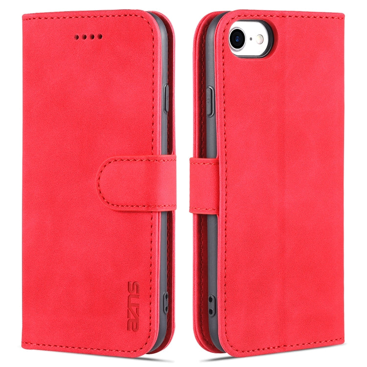 AZNS Skin Feel Calf Texture Horizontal Flip Leather Case with Card Slots & Holder & Wallet, For iPhone 6, For iPhone 7 Plus / 8 Plus, For iPhone 7 / 8 / SE (2020)