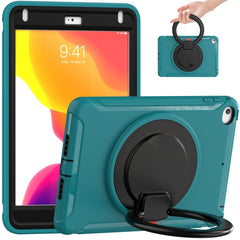 Shockproof Silicone + PC Protective Case with 360 Degree Rotation Foldable Handle Grip Holder & Pen Slot, For Samsung Galaxy Tab A7 Lite T220, For iPad mini 5 / 4