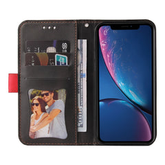 Business Stitching-Color Horizontal Flip PU Leather Case with Holder & Card Slots & Photo Frame, For iPhone XR, For iPhone XS Max, For iPhone 11, For iPhone 11 Pro, For iPhone 11 Pro Max