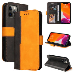 Business Stitching-Color Horizontal Flip PU Leather Case with Holder & Card Slots & Photo Frame, For iPhone 12 mini, For iPhone 12 / 12 Pro, For iPhone 12 Pro Max