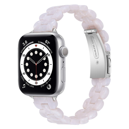 Oval Resin Replacement Strap Watchband, For Apple Watch Series 7  41mm / & 6 & SE & 5 & 4 40mm, For Apple Watch Series  7  45mm / & 6 & SE & 5 & 4 44mm