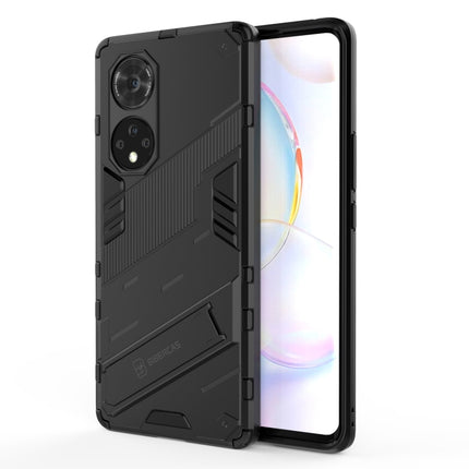 Punk Armor 2 in 1 PC + TPU Shockproof Case with Invisible Holder, For Honor 50, For Honor 50 Pro