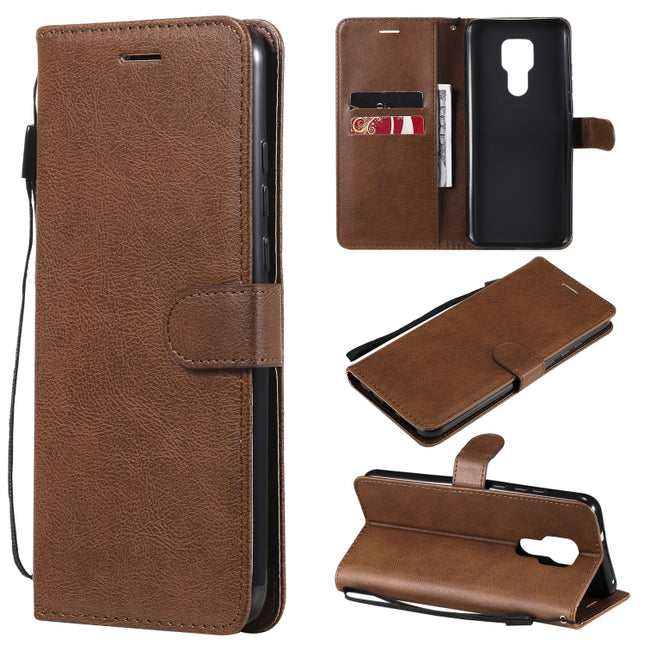 Solid Color Horizontal Flip Protective Leather Case with Holder & Card Slots & Wallet & Photo Frame & Lanyard, For Motorola Moto G Play 2021, For Motorola Moto G Power 2021, For Motorola Moto G10 / G30, For Samsung Galaxy A22 5G