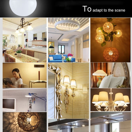 LED Energy-Saving Bulb White Light 6000-6500K AC 85-265V, 3W 270LM, 5W 40LM, 7W 630LM, 9W 810LM, 5W, 12W 1080LM, 15W 1350LM, 18W 1620LM, 20W 1800LM, 9W, 12W