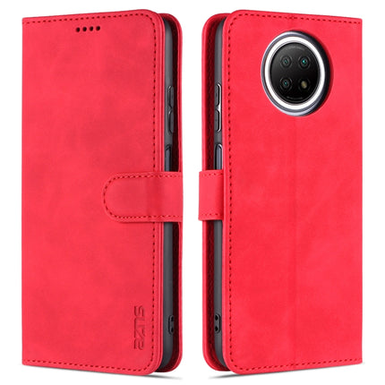 AZNS Skin Feel Calf Texture Horizontal Flip Leather Case with Card Slots & Holder & Wallet, For Xiaomi Redmi K40 Pro, For Xiaomi Poco F3, For Xiaomi Redmi Note 9 5G, For Xiaomi Redmi Note 10 5G