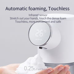 D101 Automatic Soap Dispenser with Charge Display, Water Tank Capacity: 320ml