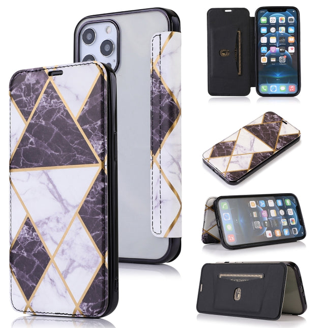 Bronzing Plating PU + TPU Horizontal Flip Leather Case with Holder & Card Slot, For iPhone 12 Pro Max, For iPhone 12 / 12 Pro, For iPhone 12 mini, For iPhone 11 Pro Max, For iPhone 11 Pro, For iPhone 11