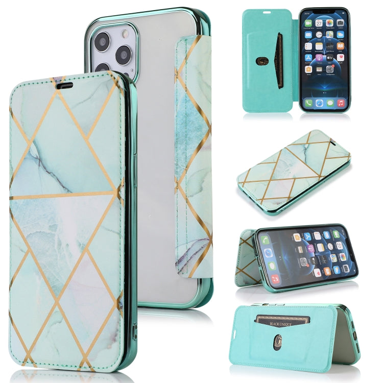 Bronzing Plating PU + TPU Horizontal Flip Leather Case with Holder & Card Slot, For iPhone 12 Pro Max, For iPhone 12 / 12 Pro, For iPhone 12 mini, For iPhone 11 Pro Max, For iPhone 11 Pro, For iPhone 11