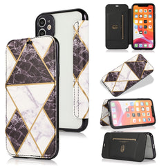 Bronzing Plating PU + TPU Horizontal Flip Leather Case with Holder & Card Slot, For iPhone 12 Pro Max, For iPhone 12 / 12 Pro, For iPhone 12 mini, For iPhone 11 Pro Max, For iPhone 11 Pro, For iPhone 11, For iPhone XS Max, For iPhone XR