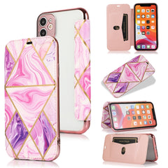 Bronzing Plating PU + TPU Horizontal Flip Leather Case with Holder & Card Slot, For iPhone 12 Pro Max, For iPhone 12 / 12 Pro, For iPhone 12 mini, For iPhone 11 Pro Max, For iPhone 11 Pro, For iPhone 11, For iPhone XS Max, For iPhone XR