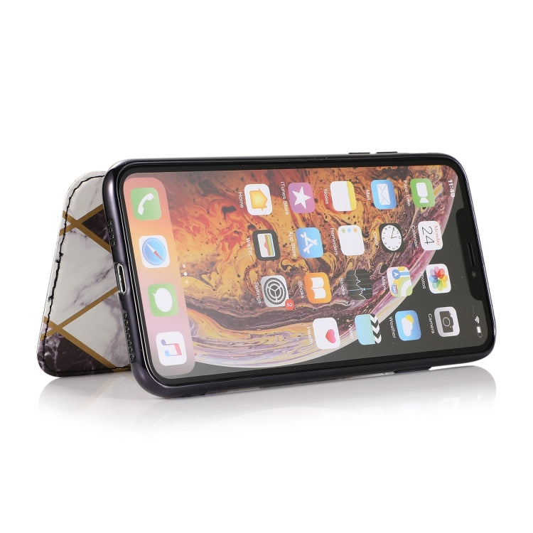 Funda de piel sintética y TPU con revestimiento de bronce y tapa horizontal con ranura para tarjetas y soporte para iPhone X/XS, iPhone SE 2022/SE 2020, 8 y 7, iPhone 8 Plus y 7 Plus, iPhone 6 Plus y 6s Plus, iPhone 6 y 6s