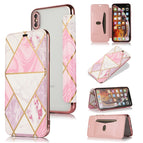 For iPhone XS Max / Rosa Weiß