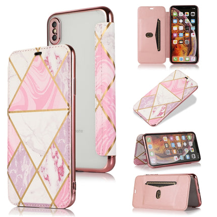 Bronzing Plating PU + TPU Horizontal Flip Ledertasche mit Halter und Kartensteckplatz, für iPhone X / XS, für iPhone SE 2022 / SE 2020 &amp; 8 &amp; 7, für iPhone 8 Plus &amp; 7 Plus, für iPhone 6 Plus &amp; 6s Plus, für iPhone 6 &amp; 6s