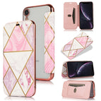 For iPhone XR / Rosa Weiß