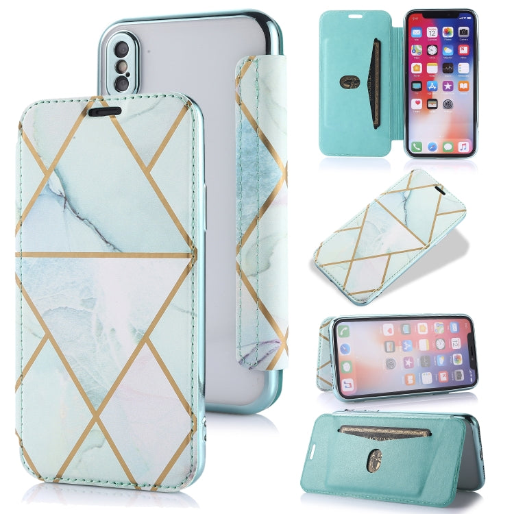 Funda de piel sintética y TPU con revestimiento de bronce y tapa horizontal con ranura para tarjetas y soporte para iPhone X/XS, iPhone SE 2022/SE 2020, 8 y 7, iPhone 8 Plus y 7 Plus, iPhone 6 Plus y 6s Plus, iPhone 6 y 6s