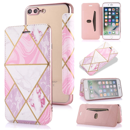 Bronzing Plating PU + TPU Horizontal Flip Ledertasche mit Halter und Kartensteckplatz, für iPhone X / XS, für iPhone SE 2022 / SE 2020 &amp; 8 &amp; 7, für iPhone 8 Plus &amp; 7 Plus, für iPhone 6 Plus &amp; 6s Plus, für iPhone 6 &amp; 6s