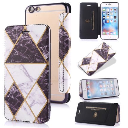 Bronzing Plating PU + TPU Horizontal Flip Ledertasche mit Halter und Kartensteckplatz, für iPhone X / XS, für iPhone SE 2022 / SE 2020 &amp; 8 &amp; 7, für iPhone 8 Plus &amp; 7 Plus, für iPhone 6 Plus &amp; 6s Plus, für iPhone 6 &amp; 6s