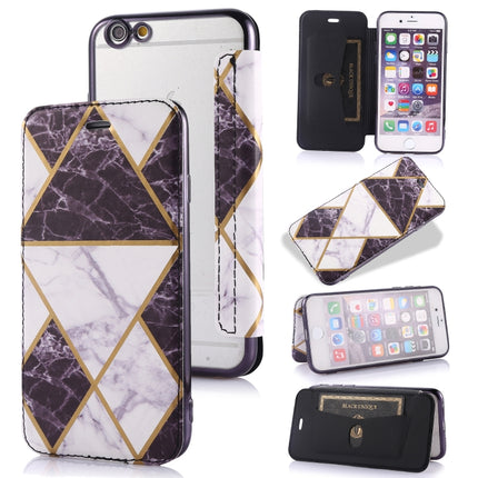 Bronzing Plating PU + TPU Horizontal Flip Ledertasche mit Halter und Kartensteckplatz, für iPhone X / XS, für iPhone SE 2022 / SE 2020 &amp; 8 &amp; 7, für iPhone 8 Plus &amp; 7 Plus, für iPhone 6 Plus &amp; 6s Plus, für iPhone 6 &amp; 6s