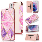 For Samsung Galaxy S21 5G / Pink Purple