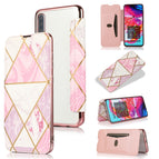 For Samsung Galaxy A70 / Pink White