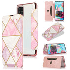 For Samsung Galaxy A71 / Pink White