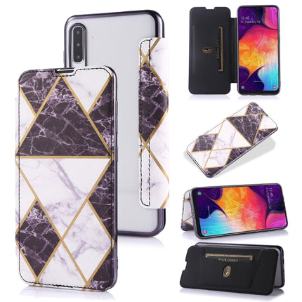 Bronzing Plating PU + TPU Horizontal Flip Leather Case with Holder & Card Slot, For Samsung Galaxy A50, For Samsung Galaxy S8, For Samsung Galaxy S9+, For Samsung Galaxy A20 / A30, For Samsung Galaxy S10e, For Samsung Galaxy A51