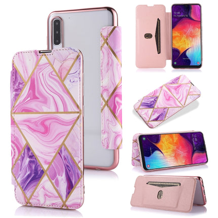 Bronzing Plating PU + TPU Horizontal Flip Leather Case with Holder & Card Slot, For Samsung Galaxy A50, For Samsung Galaxy S8, For Samsung Galaxy S9+, For Samsung Galaxy A20 / A30, For Samsung Galaxy S10e, For Samsung Galaxy A51