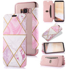 For Samsung Galaxy S8 / Pink White