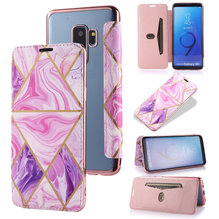 Bronzing Plating PU + TPU Horizontal Flip Leather Case with Holder & Card Slot, For Samsung Galaxy A50, For Samsung Galaxy S8, For Samsung Galaxy S9+, For Samsung Galaxy A20 / A30, For Samsung Galaxy S10e, For Samsung Galaxy A51