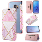 For Samsung Galaxy S9+ / Pink White