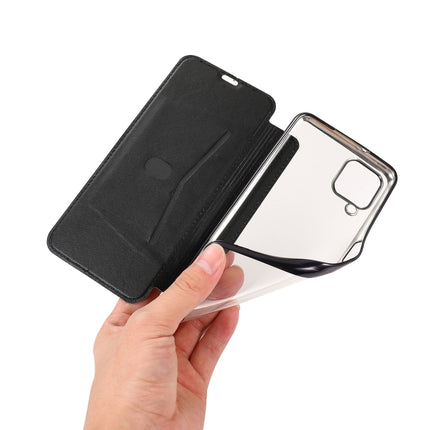Bronzing Plating PU + TPU Horizontal Flip Leather Case with Holder & Card Slot, For Samsung Galaxy A12 / A42 5G