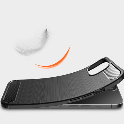 Brushed Texture Carbon Fiber TPU Case, For iPhone 13, For iPhone 13 Pro, For iPhone 13 mini, For iPhone 13 Pro Max, For Motorola Moto G Stylus 2021 5G