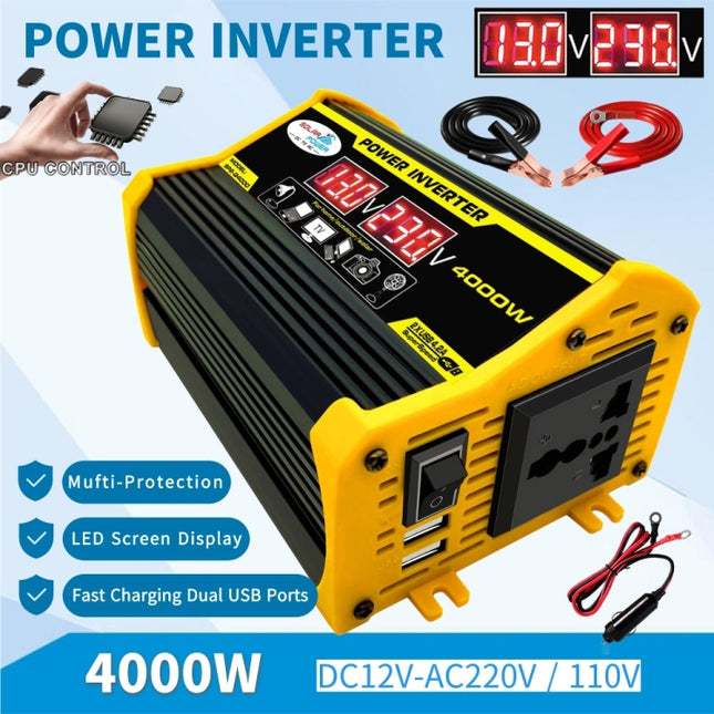 Legend II Generation 12V to 220V 300W Car Power Inverter