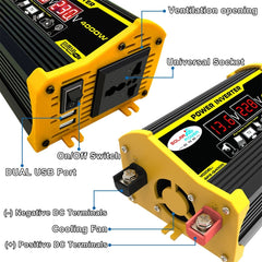 Legend II Generation 12V to 220V 300W Car Power Inverter