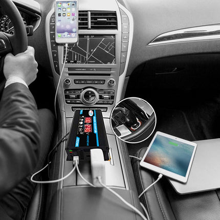 Tang II Generation 12V to 220V 300W Car Power Inverter