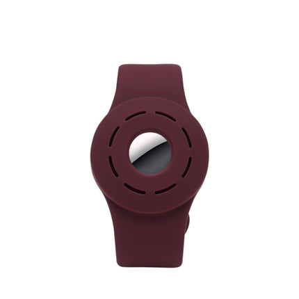 Anti-scratch Shockproof Silicone Bracelet Strap Protective Cover Case, For AirTag